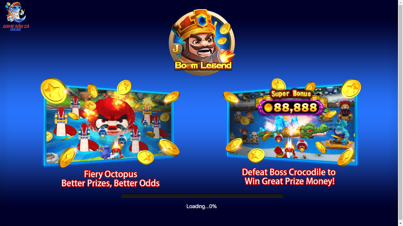 Game Bomb Legend săn cá phong cách bắn súng
