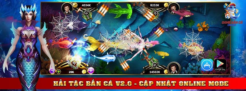 Game Hải Tặc Bắn Cá săn kho báu hấp dẫn